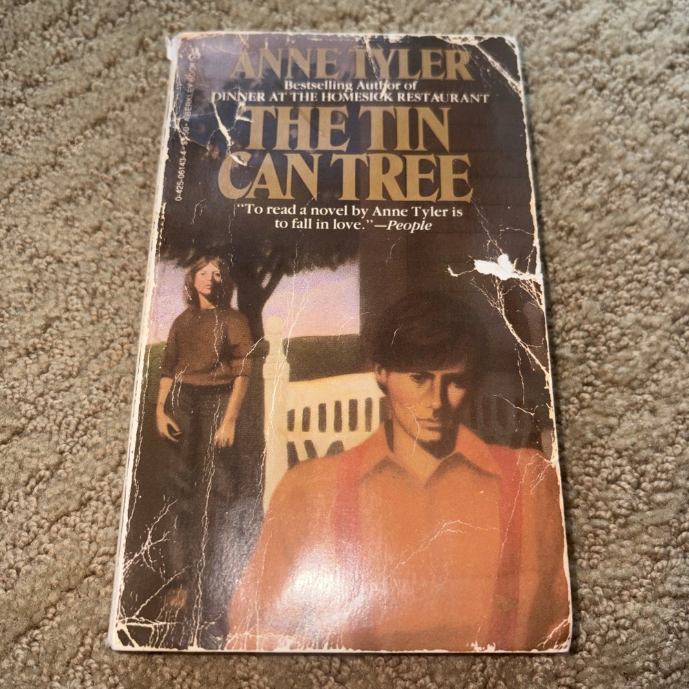 The Tin Can Tree by Anne Tyler 1983 Berkley Mass Market Paperback Fiction Novel